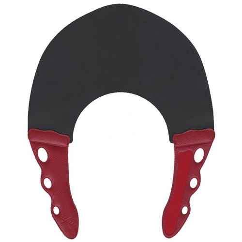 Парикмахерский многоразовый воротник для стрижки и окрашивания Y.S.Park 0.3 мм черный с красным - фото 11638