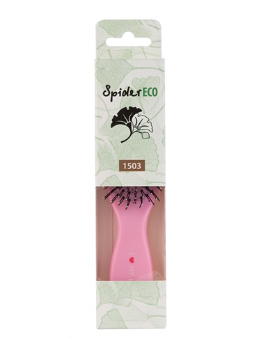Щетка ILMH "Spider Soft" 1503 розовая матовая S - фото 12566